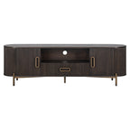 TV-meubel Luxor 2 deuren 1 lade (Bruin)