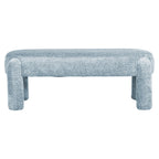Bank Holly lichtblauw chenille (Bergen 602 Lichtblauw Chenille)