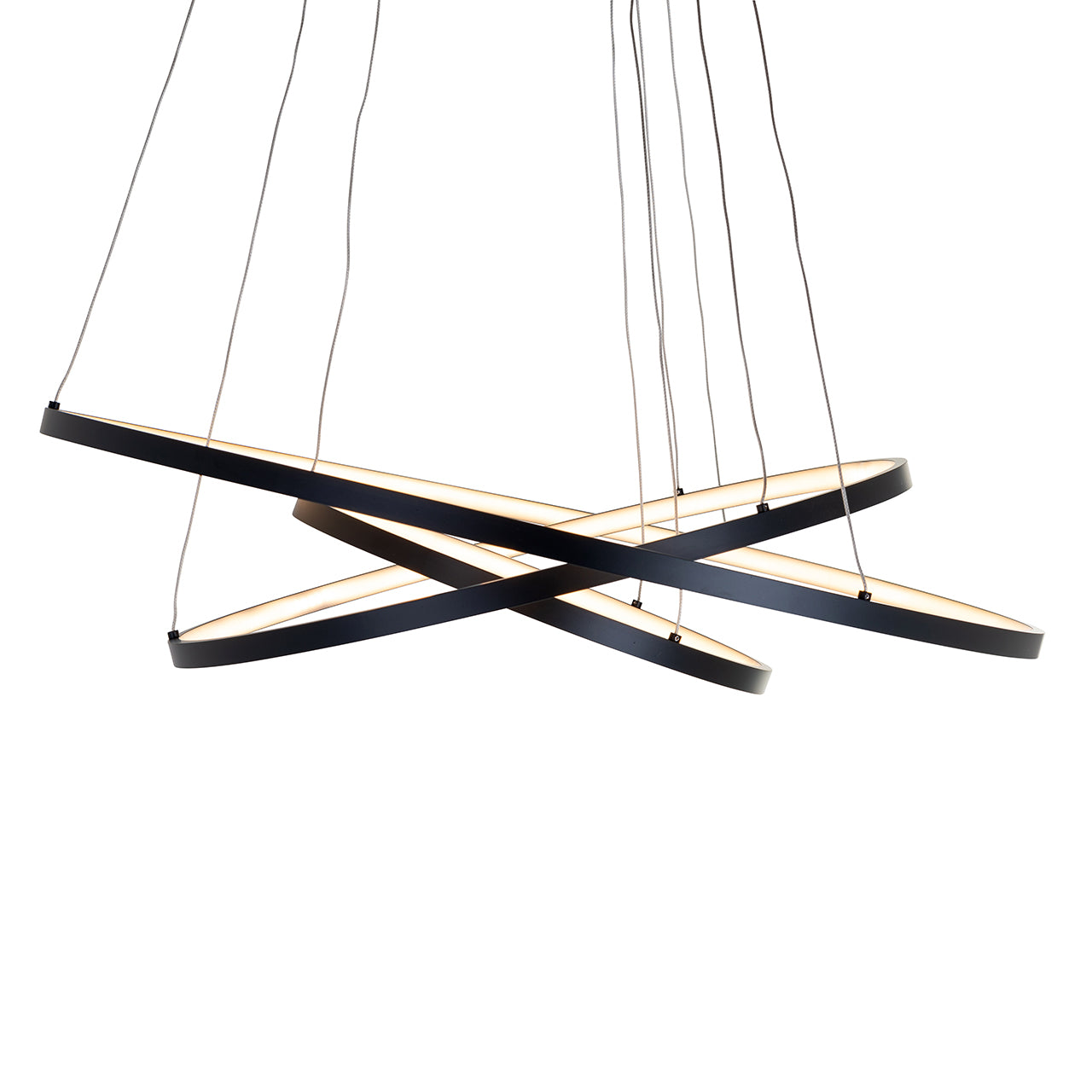 Hanglamp Amira zwart (Zwart)