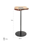 Bijzettafel Carlin (Bruin)