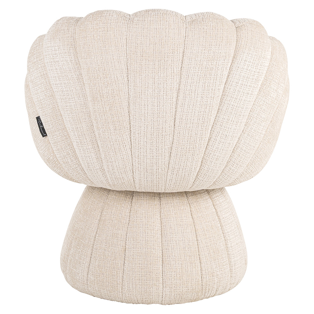 Fauteuil Blossom beige chenille (Niagara 902 beige Chenille)