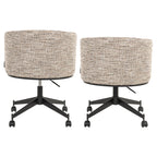 Draaistoel Rochenne met wielen trendy nature (Be Trendy 01 Nature)