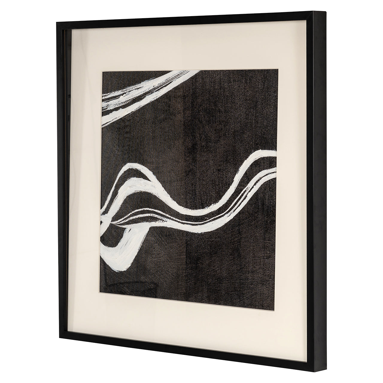 Wandkunst Jozra (Zwart/wit)
