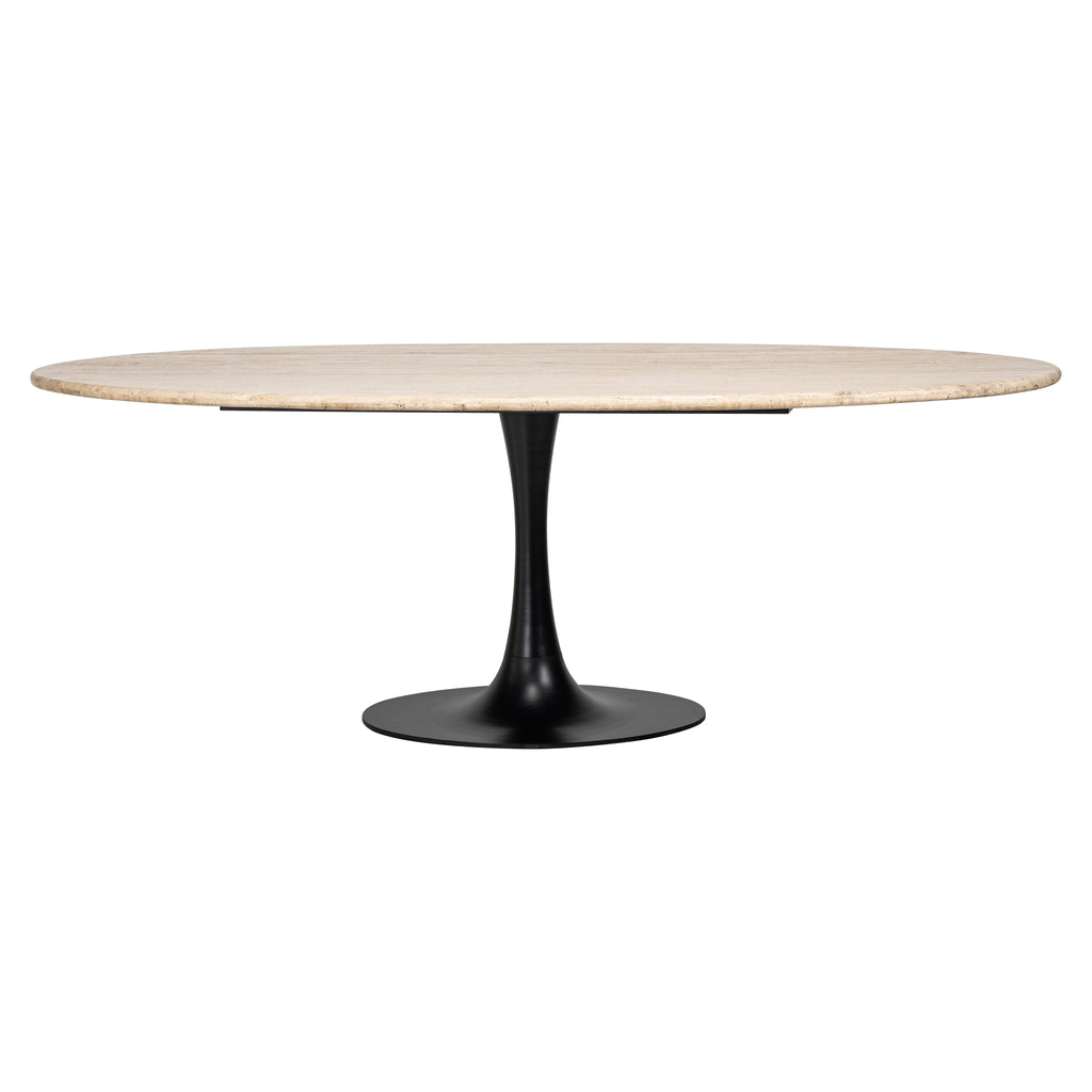 Eettafel Hampton ovaal 230 (Zwart)