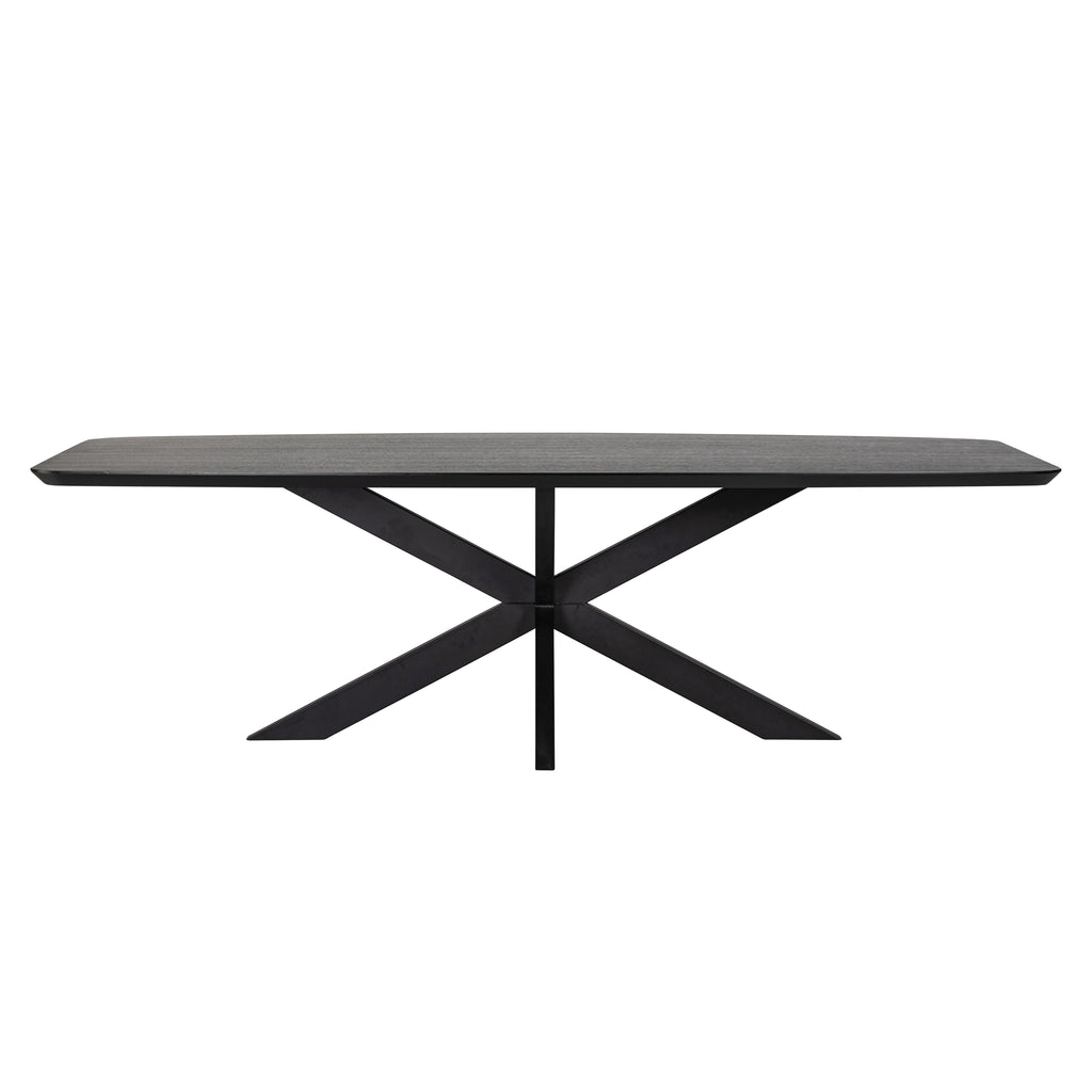 Eettafel Bonvoy zwart 260 (Zwart)