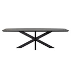 Eettafel Bonvoy zwart 260 (Zwart)