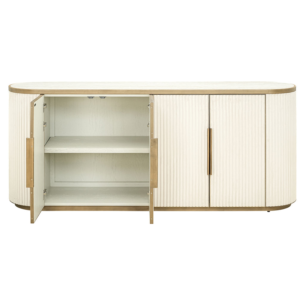 Dressoir Tivoli 4-deurs (Wit)
