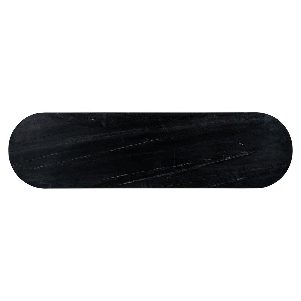 Wandtafel Dayton (Zwart/goud)
