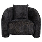 Fauteuil Milania lovely zwart (Be Lovely 17 Zwart)