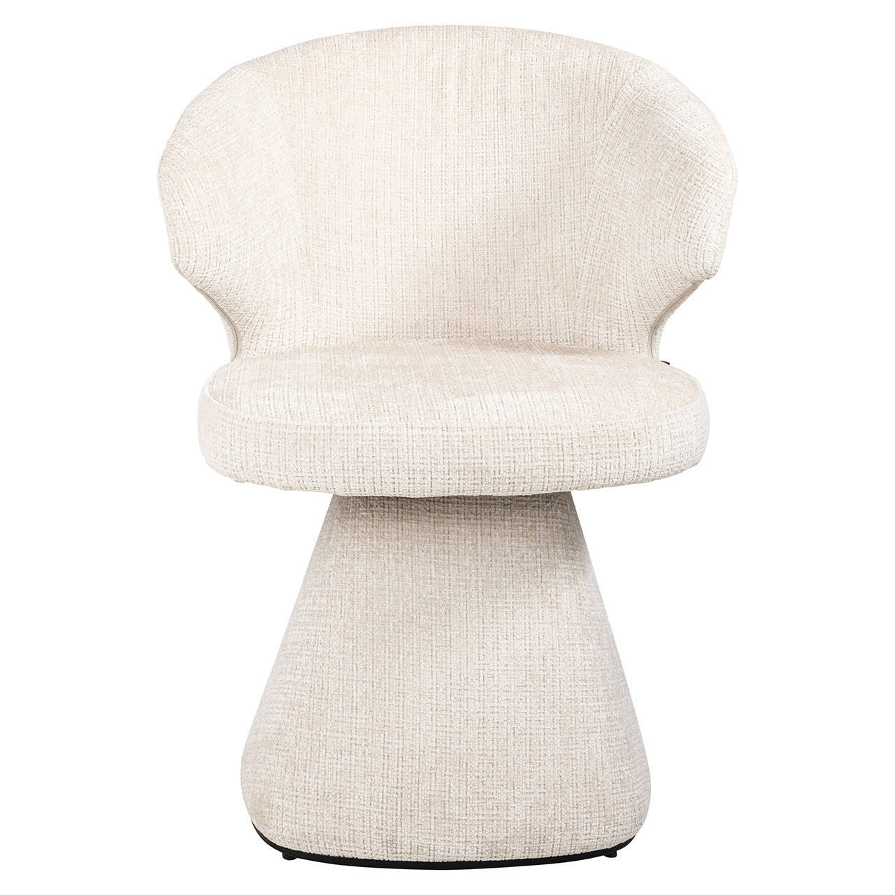 Stoel Gatsbi beige chenille brandvertragend (Niagara 902 beige Chenille)