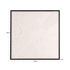 Wanddecoratie Janey (Zwart/wit)
