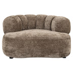 Fauteuil Penelope steen brandvertragend (Niagara 104 Stone Chenille)