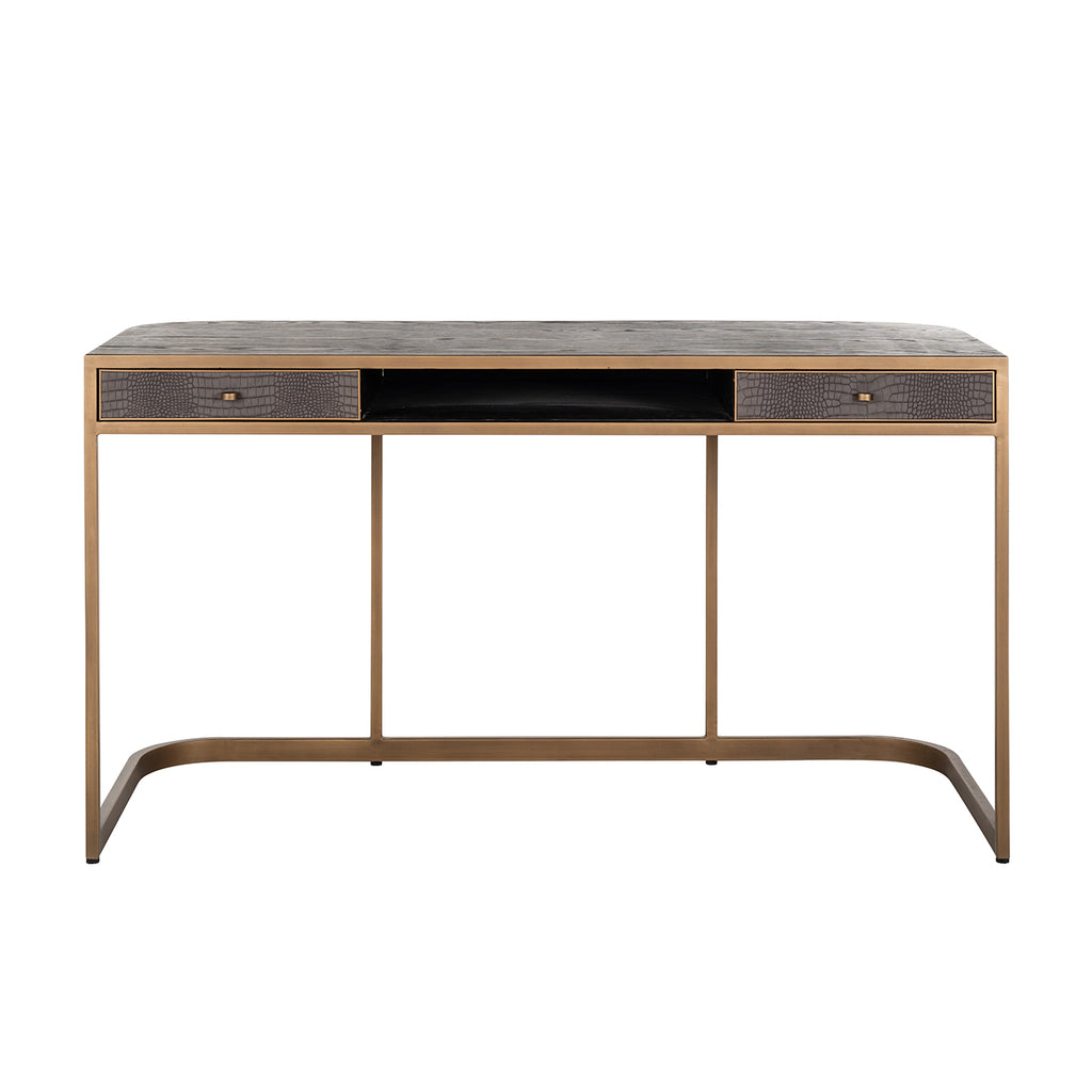 Bureau Classio 2-laden (Geborsteld Goud)