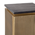Kolom Ironville 1-deur (Zwart/goud)