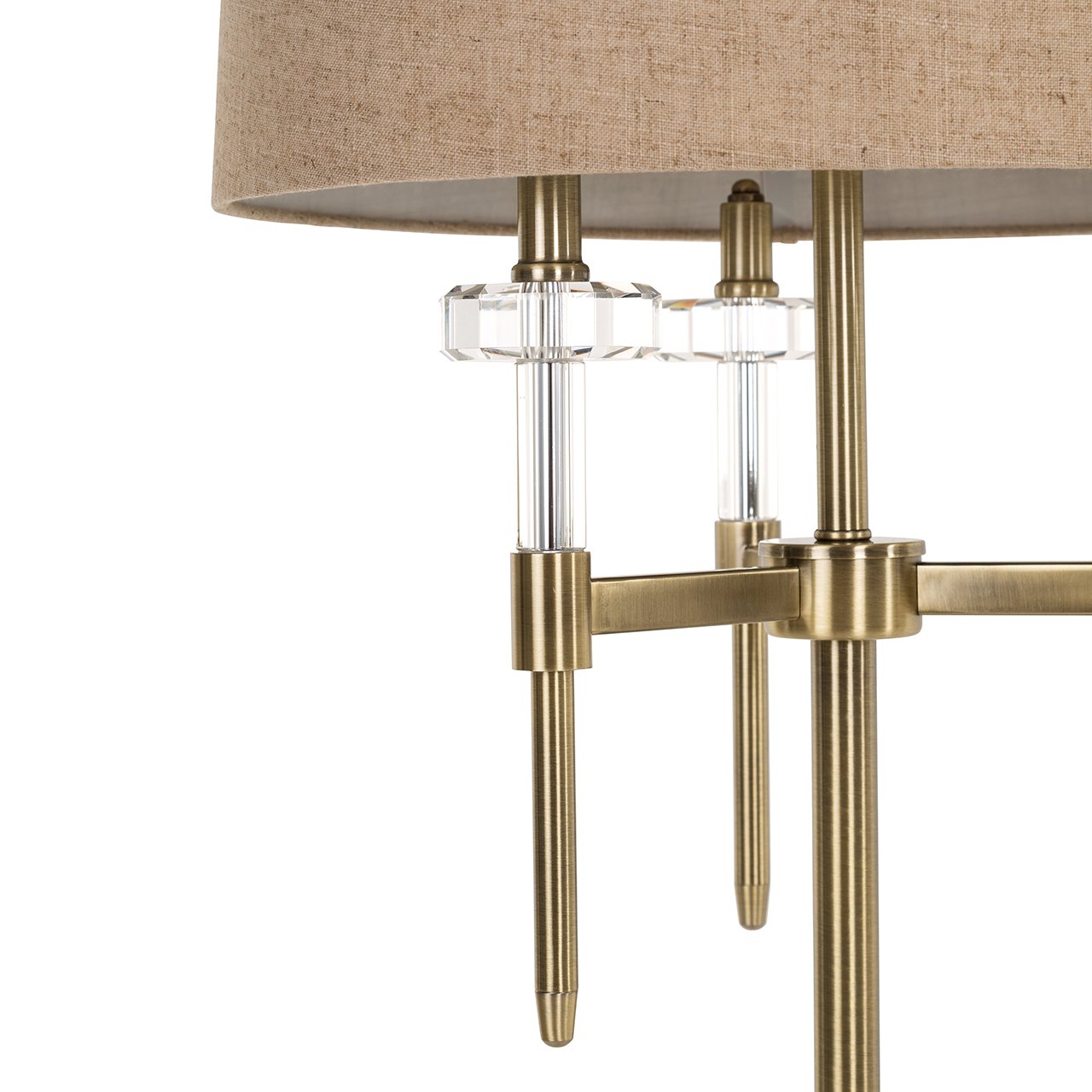 Vloerlamp Josie (Geborsteld Goud)