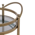 Trolley Hendricks messing (Geborsteld Goud)