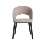 Stoel Savoy khaki fluweel (Quartz Khaki 903)