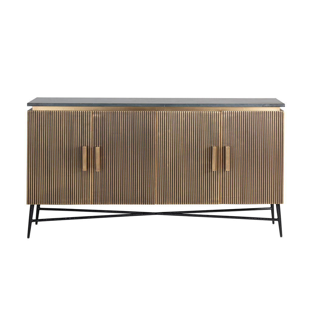 Dressoir Ironville 4-deuren (Goud)