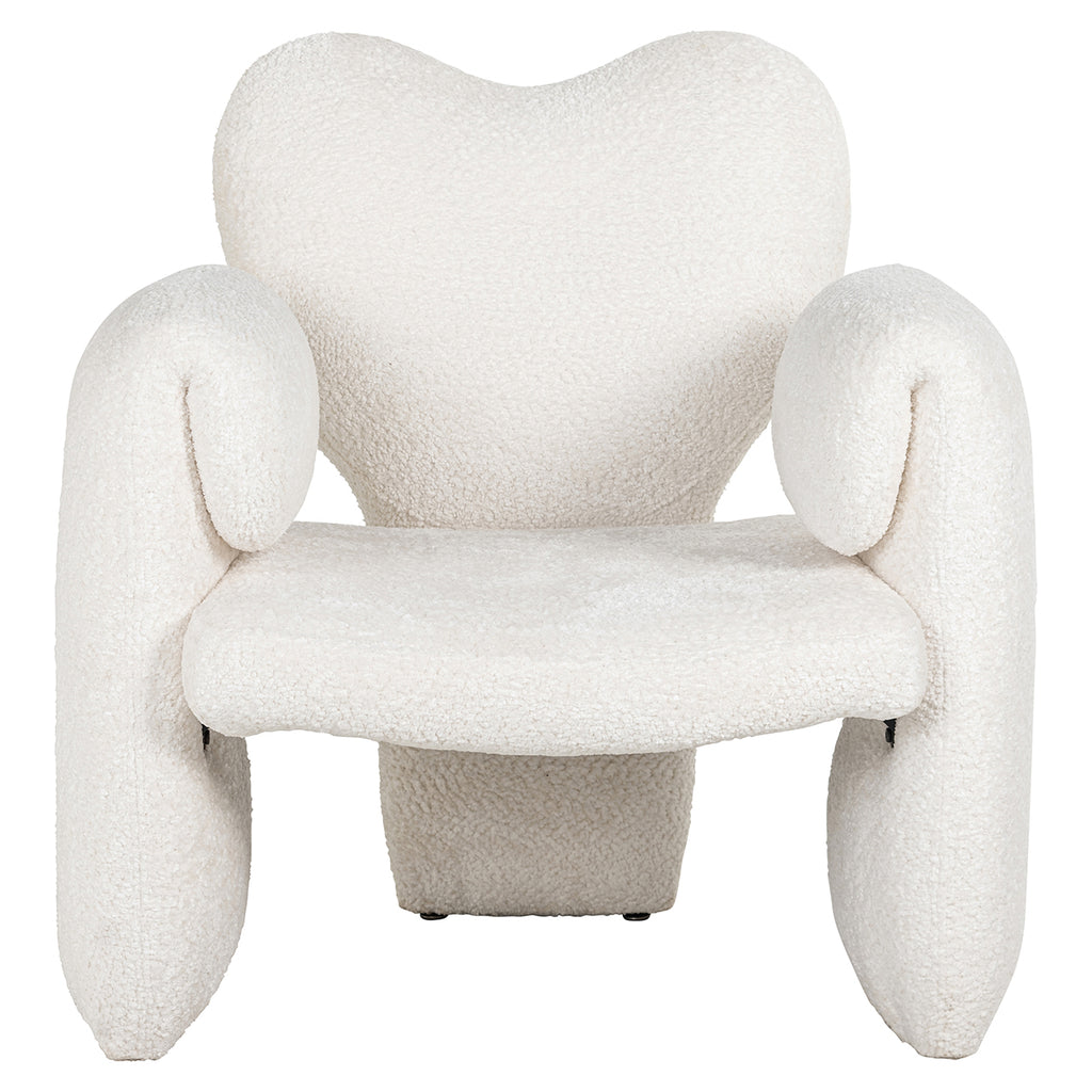Fauteuil Didi wit schaap (Schaap 02 wit)