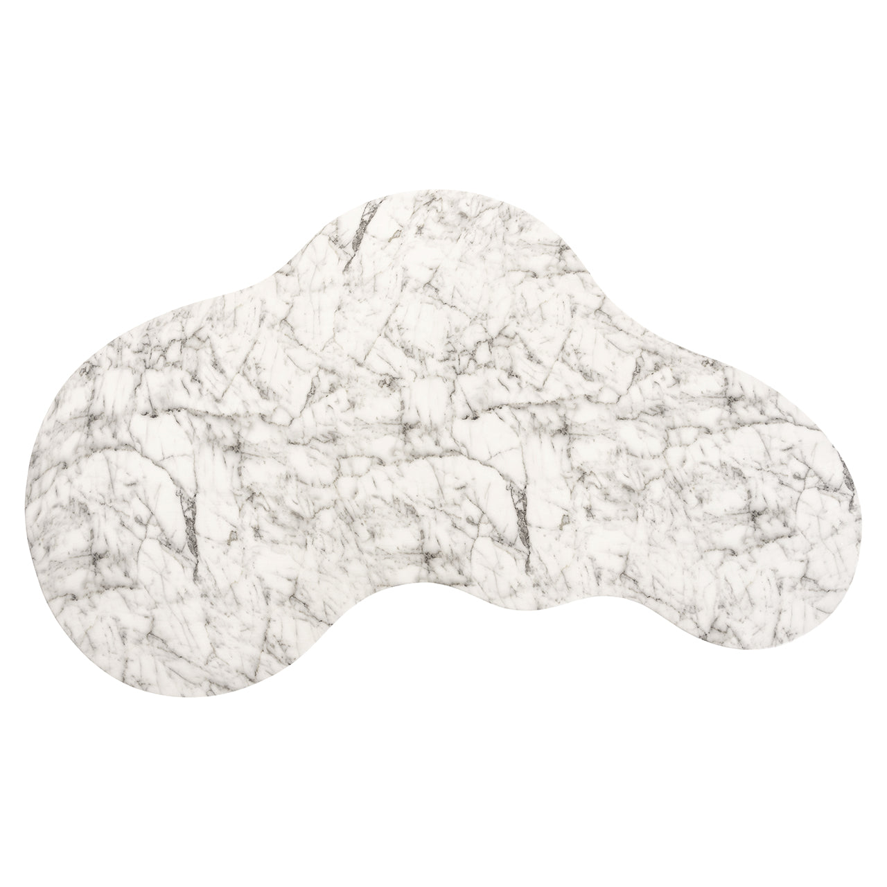 Salontafel Rockyard faux wit marmer indoor/outdoor (Wit)