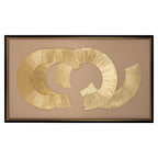Wanddecoratie Eden (Zwart/goud)