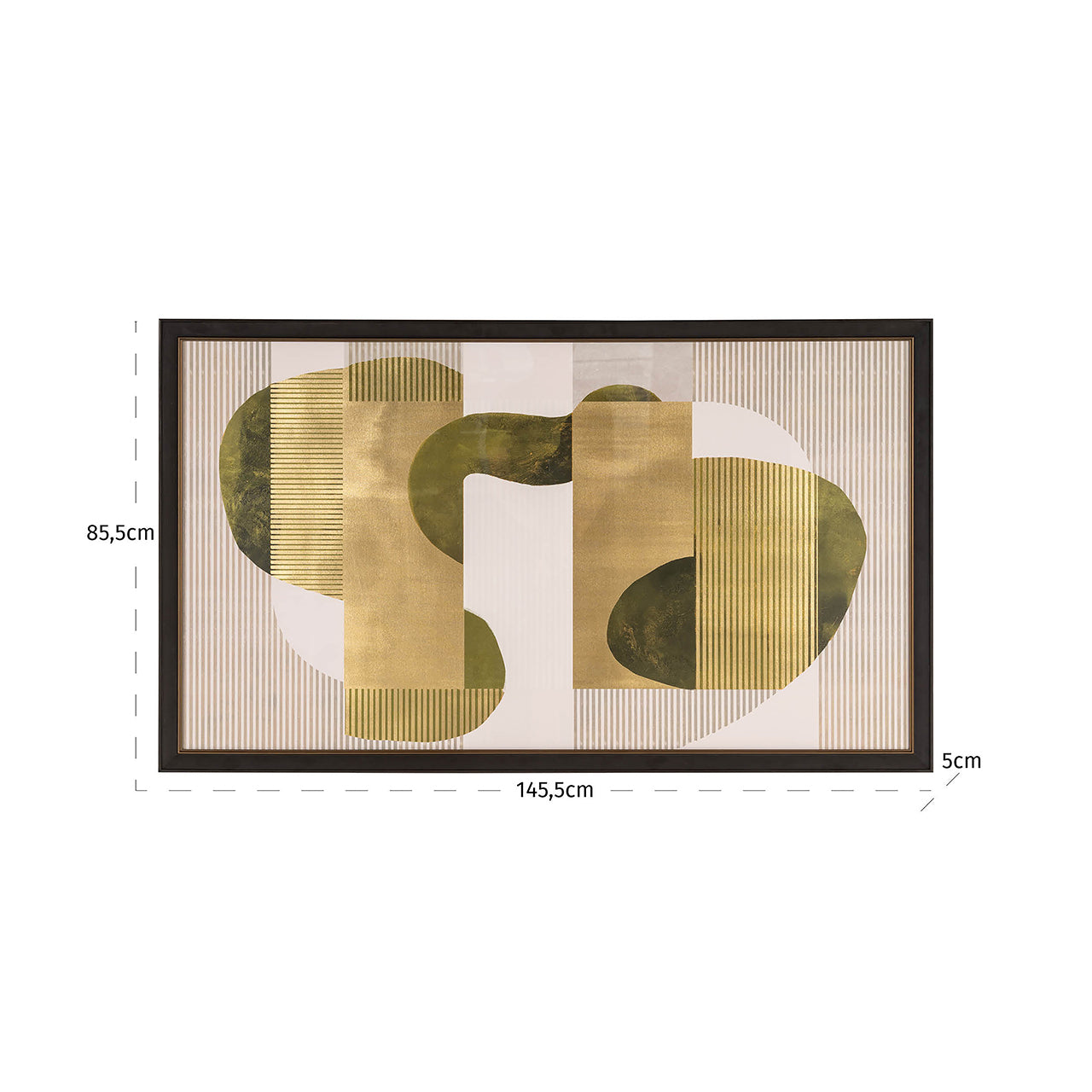 Wanddecoratie Joylin (Groen)