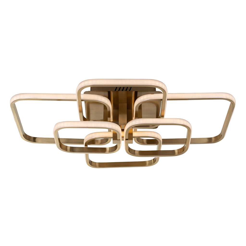 Plafondlamp Cailey (Geborsteld Goud)