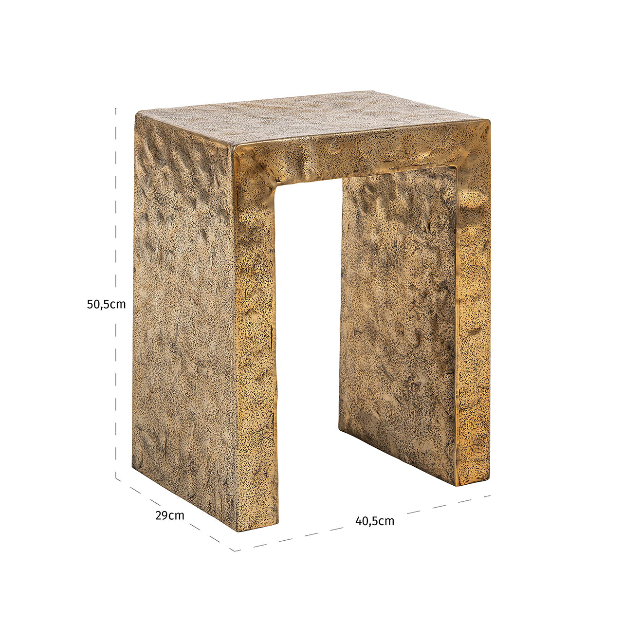 Bijzettafel Novan (Goud)