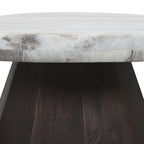 Salontafel Oberoy 80Ø (Bruin)