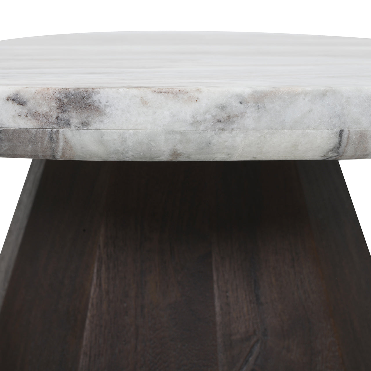 Salontafel Oberoy 80Ø (Bruin)