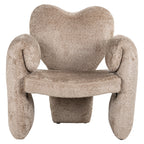 Fauteuil Didi natuurlijke schapenvacht (Schapenvacht 01 natuur)