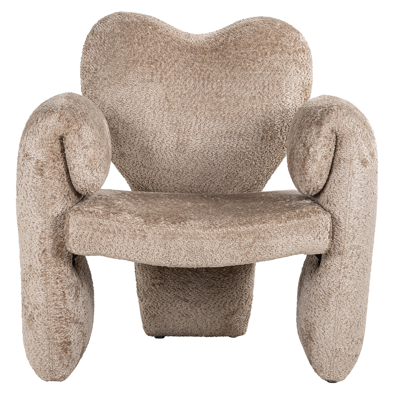 Fauteuil Didi natuurlijke schapenvacht (Schapenvacht 01 natuur)