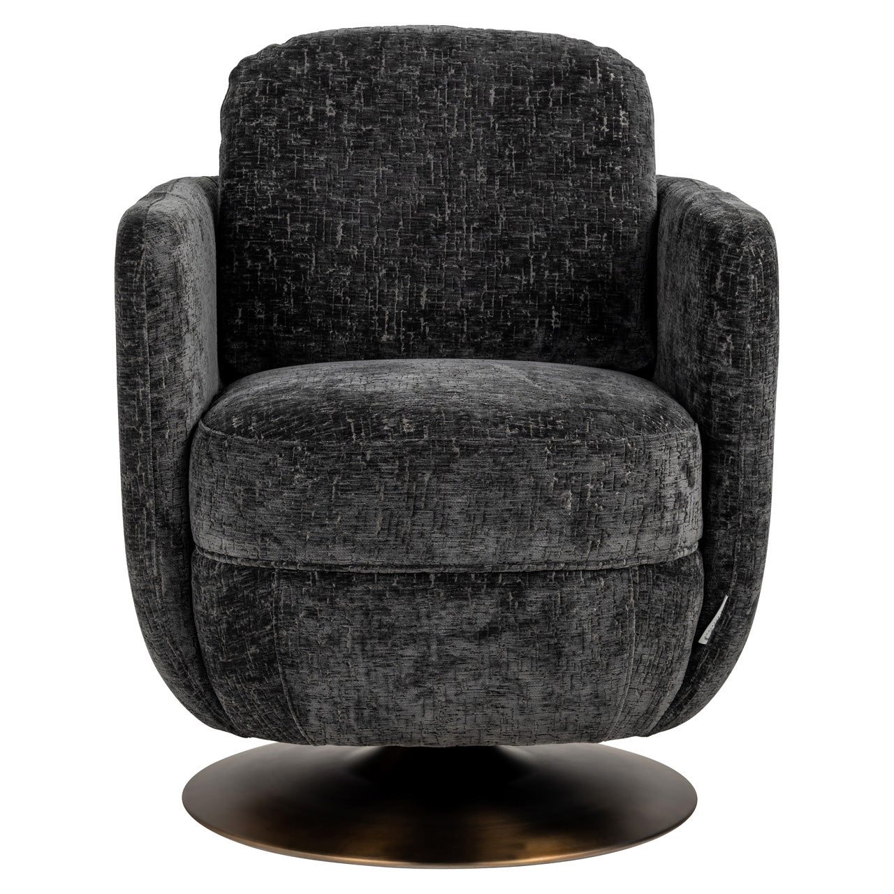 Draaifauteuil Turner grafiet eiland (Eiland grafiet 66)