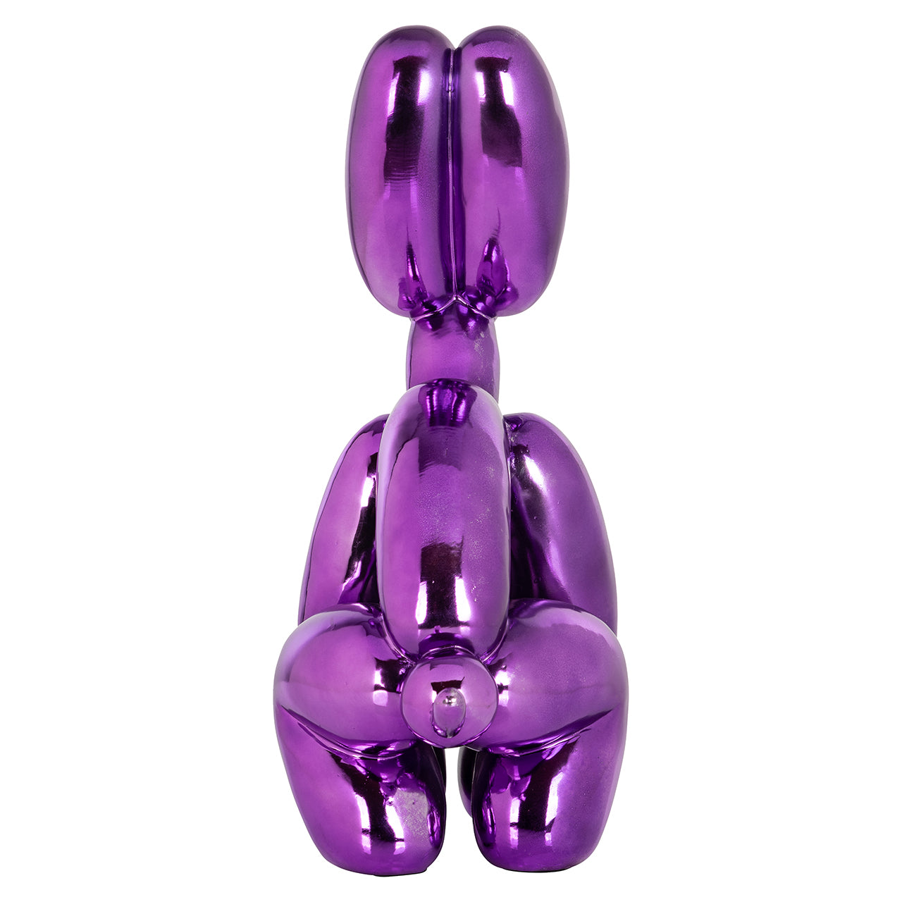 Honden decoratie object paars