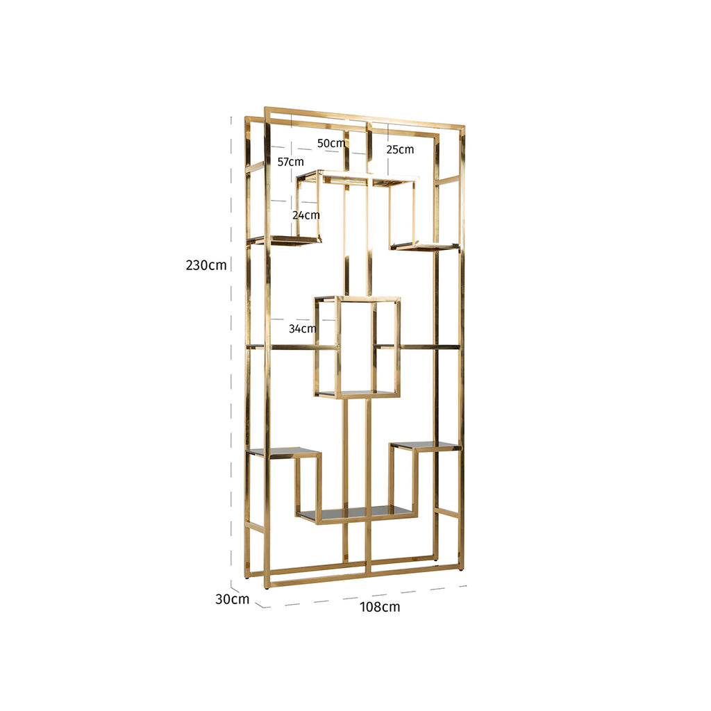 Wandkast Magnus (Goud)