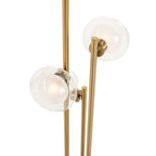 Vloerlamp Luva messing (Geborsteld Goud)