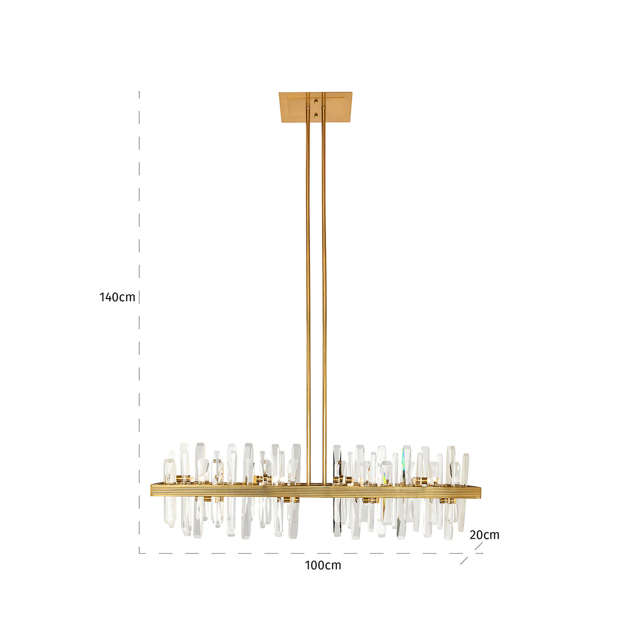 Hanglamp Briget (Brons)