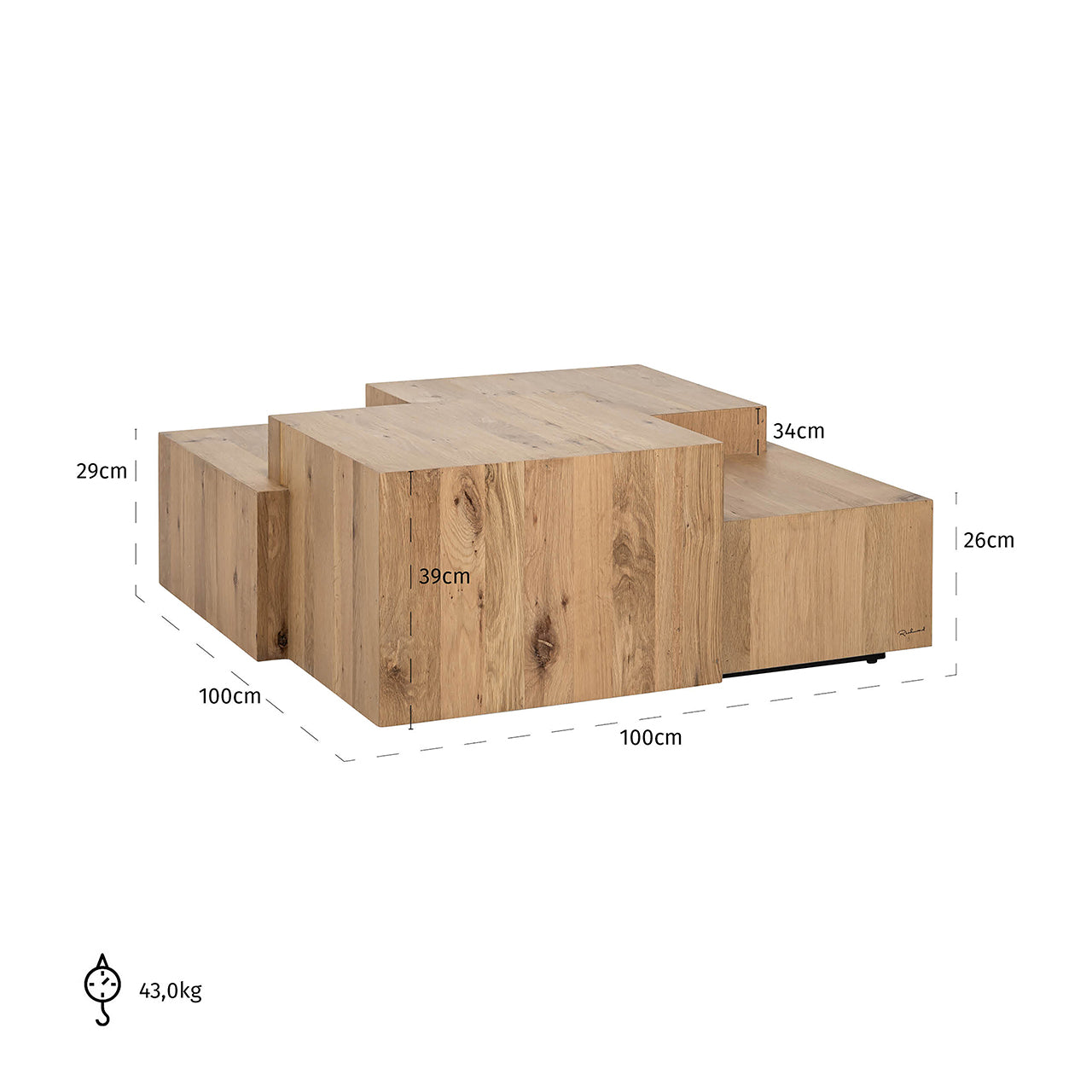 Salontafel Lennox Nature (Natuurlijk)