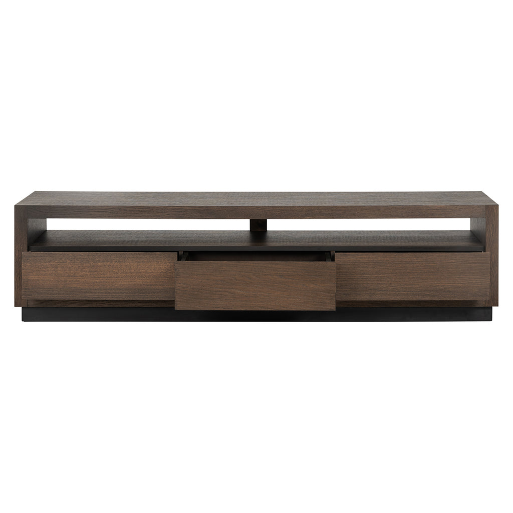 TV-meubel Oakura 3 laden (Bruin)