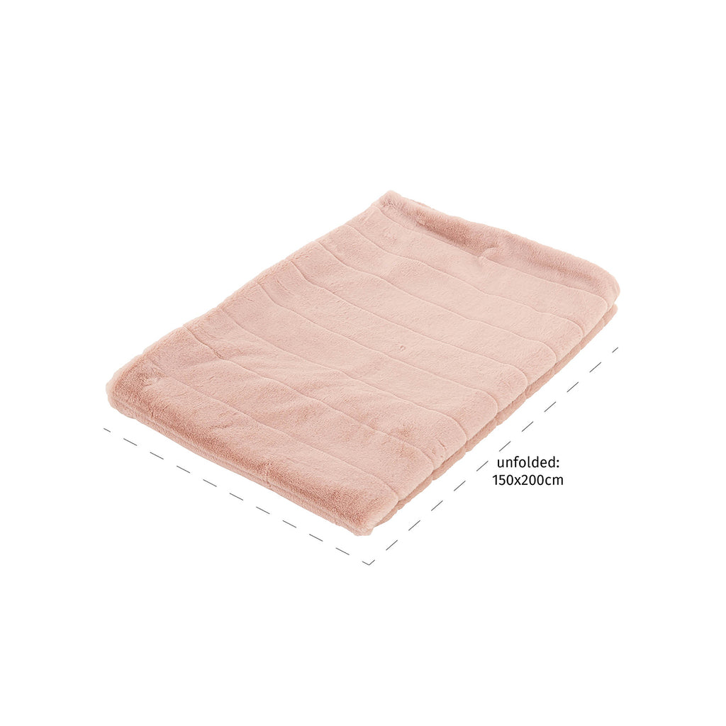 Harige deken Carry (Roze)