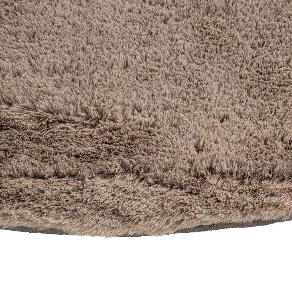 Tapijt Saifo furry 160Ø (Zand)