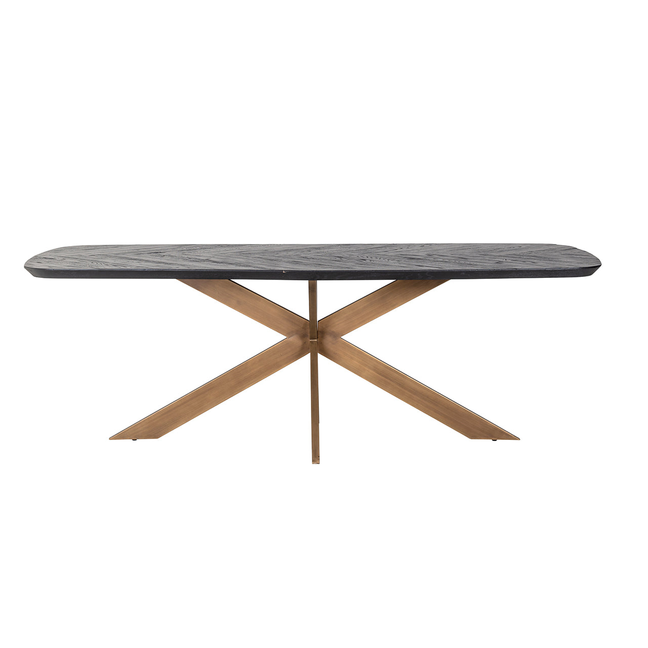 Eettafel Hayley 230 (Donker koffie)