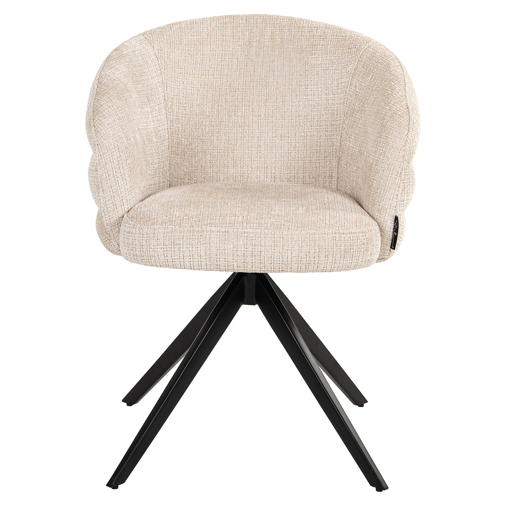 Draaistoel Serenity beige chenille (Niagara 902 beige Chenille)
