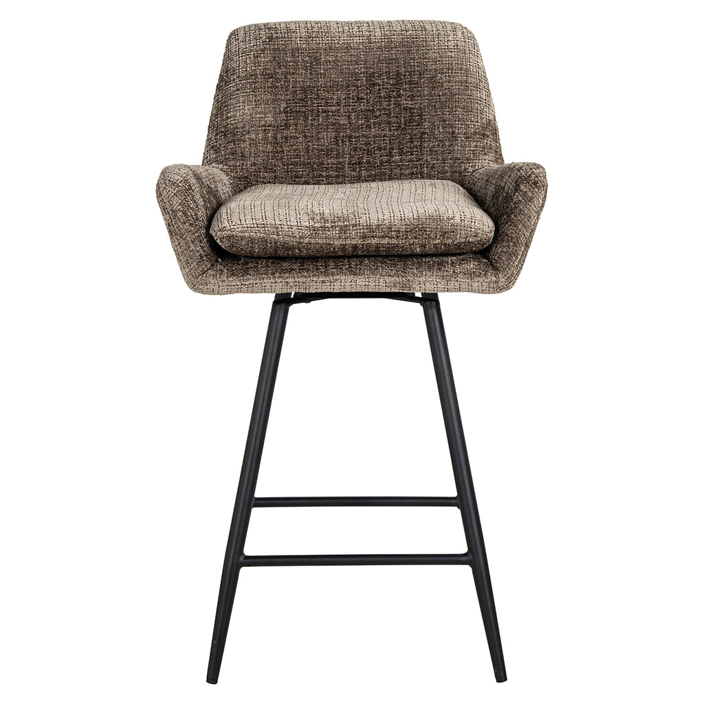 Counterstoel Linsey steen chenille (Niagara 104 Stone Chenille)