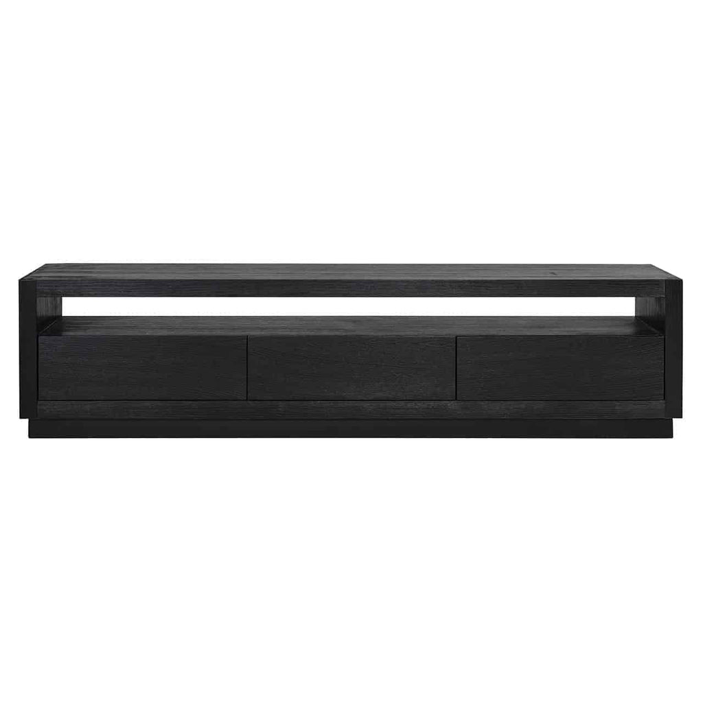 TV-meubel Oakura 3 laden (Zwart)