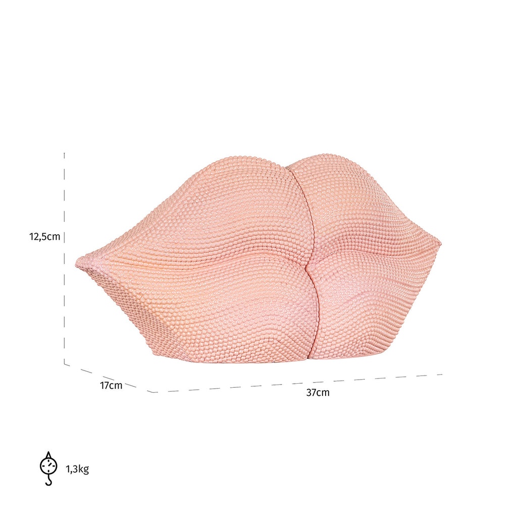 Boekenstandaard Kiss roze (Roze)