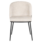 Stoel Elvi beige chenille brandvertragend (Niagara 902 beige Chenille)