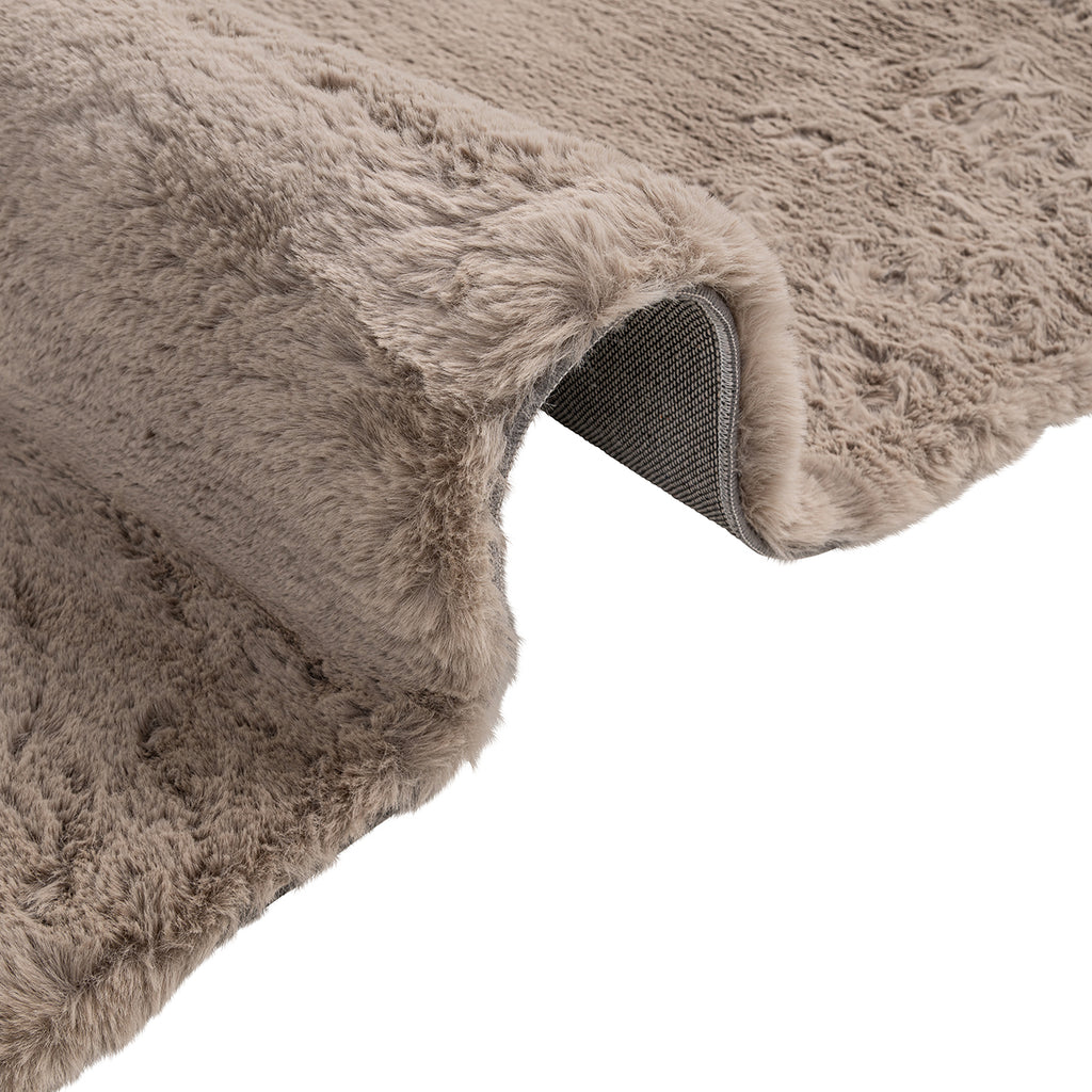 Tapijt Saifo furry 200x230 (Zand)
