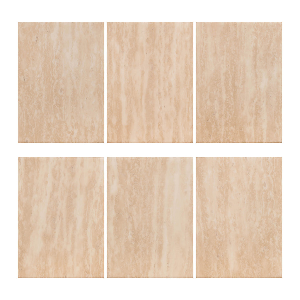 Bijzettafel Fictus Travertijn nep (Beige)