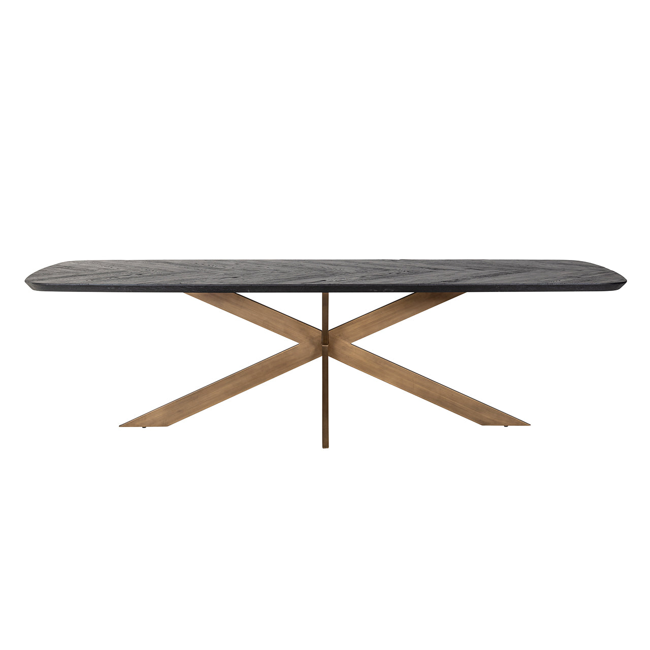 Eettafel Hayley 280 (Donker koffie)